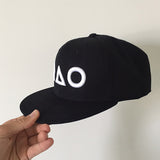 RAO snapback hat